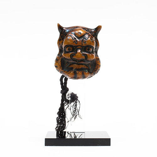 Tall Netsuke Display Stand - Post Style - Art Fitters