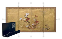 4-Panel Japanese Folding Screen Mounting Kit - Art Fitters Museum Quality Hardware
